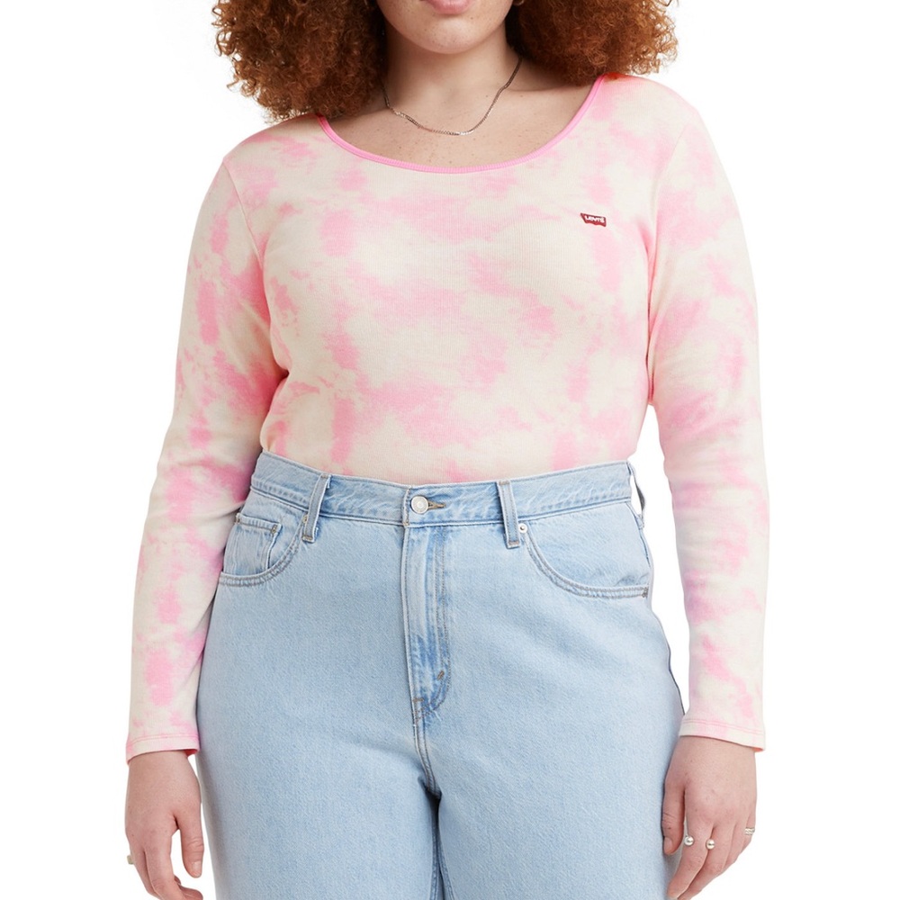 Womens plus size Levi long sleeve thermal